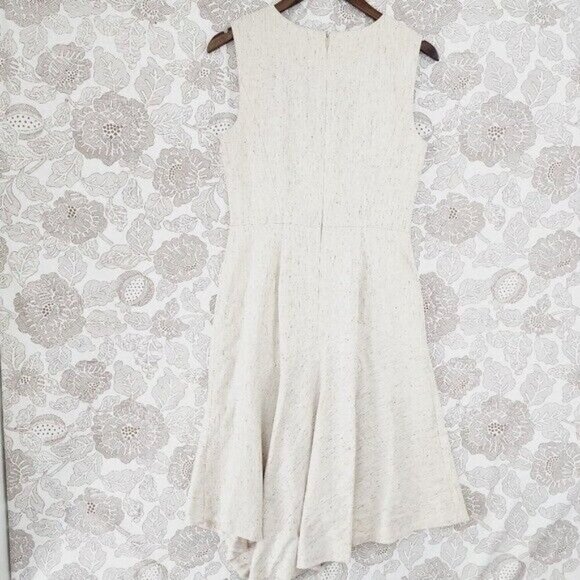 Classiques Entier Wool Blend Sleeveless Asymmetrical Midi Dress 6 - Picture 2 of 8